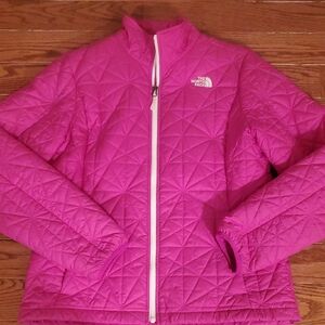 The North Face Fuchsia Quilted Jacket
